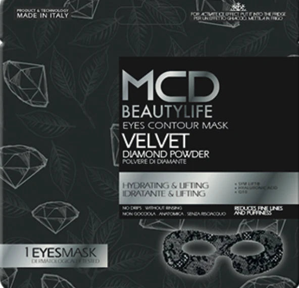MCD BEAUTYLIFEBLACK BLACK VELVET EYE CONTOUR MASK 2 STK Eger Clinic